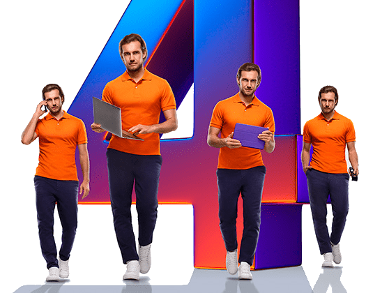 Великолепная четверка Ростелеком в&nbsp;деревня Дюкарево (Орловская область)